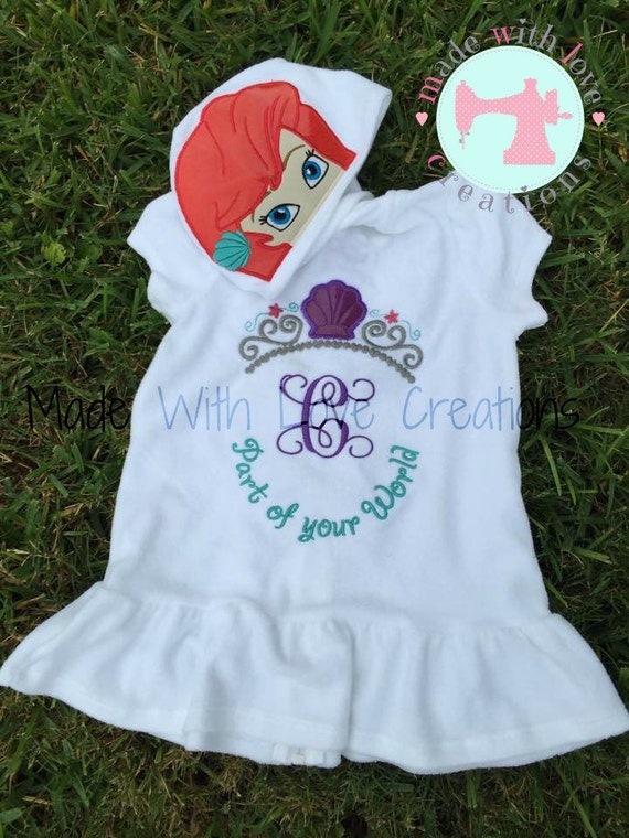 Princess Swimsuit Cover Ups swimsuit Cover Up girls Swim Cover Up character Swimsuit Cover Up girls Swimsuit Cover Up toddler Swimsuit Cover Etsy