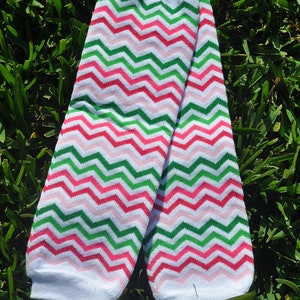 Chevron Leg Warmers Customize Available image 2