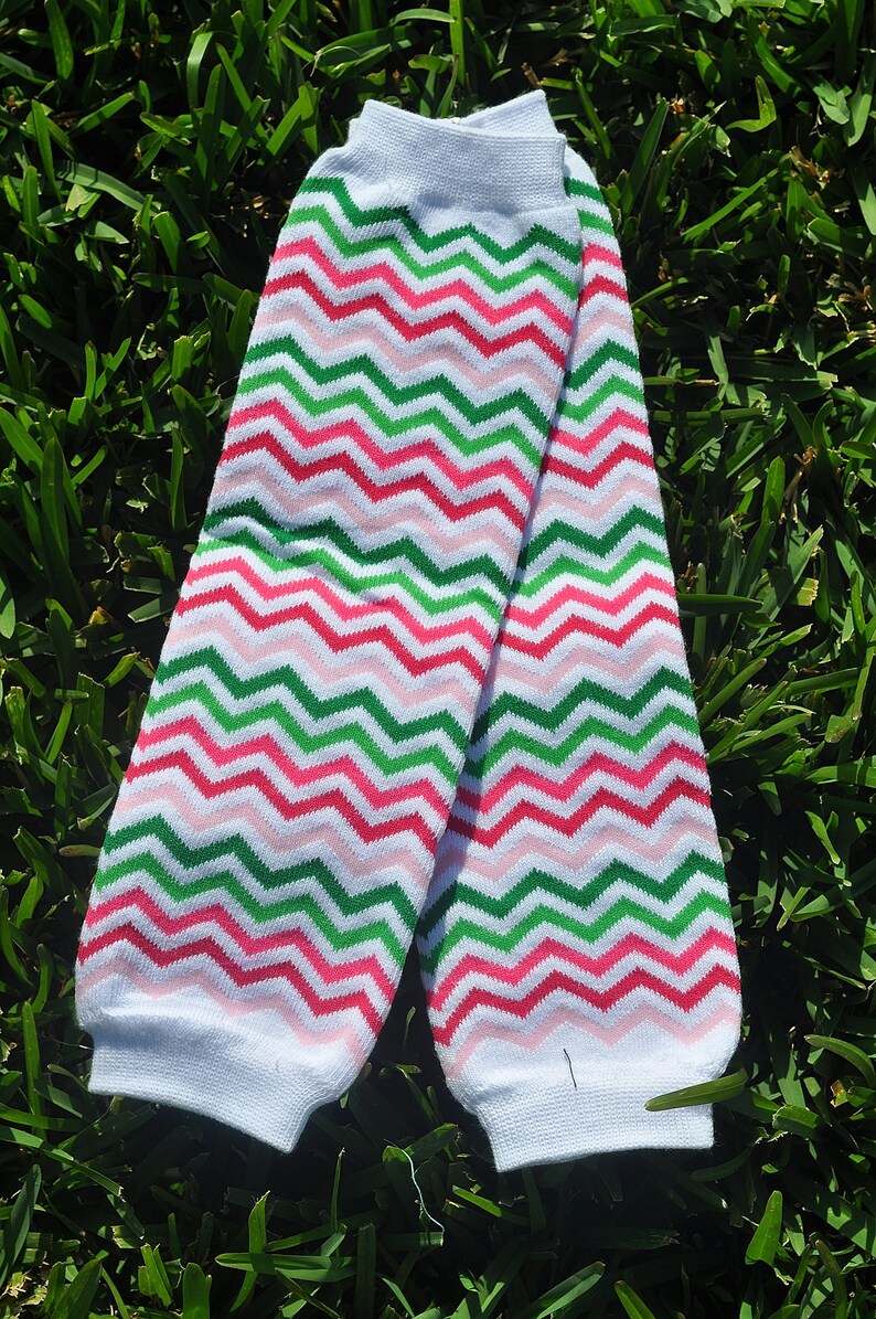 Chevron Leg Warmers Customize Available image 2