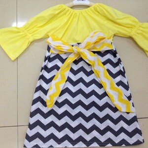 grey and yellow dress Luxury fashion & independent designers No Return or Exchange available "Mustard Yellow And Silver Gray