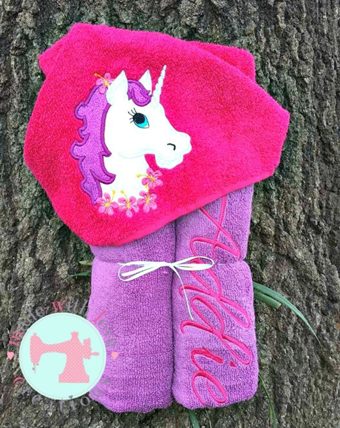 Unicorn Hooded Towel
