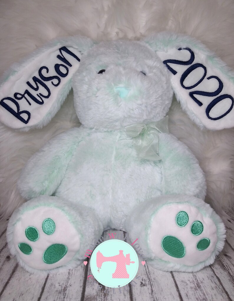 custom stuffed bunny