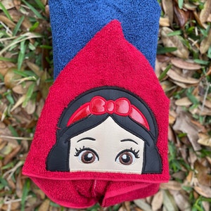 Princess Hooded Towels-Sophia The First Hooded Towel-Rapunzel Hooded Towel-Tinkerbell Hooded Towel-Character Hooded Towel-Birthday Gift image 7