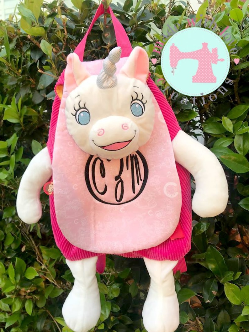 Toddler Animal Backpacks Embroidered custom embroidered Etsy