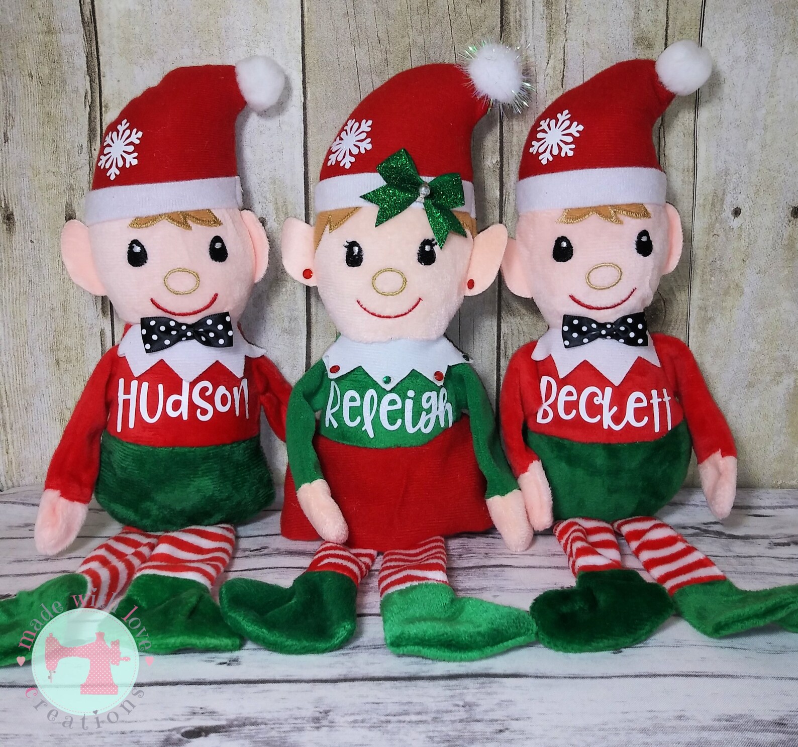 Personalized Elf-christmas Elf-custom Elf-plush Christmas | Etsy