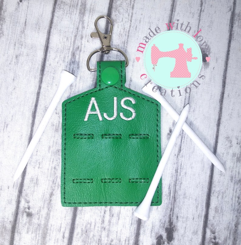 Golf Tee Caddygolf Tee Holdergolf Tee Keychaingolf Tee Snap Etsy