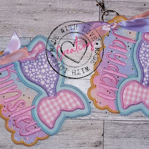 Custom Mermaid Backpack Tags/Mermaids/Personalized Mermaid Tag/Monogrammed Tags/Backpack Tags/Monogrammed Tag/Bag Tags