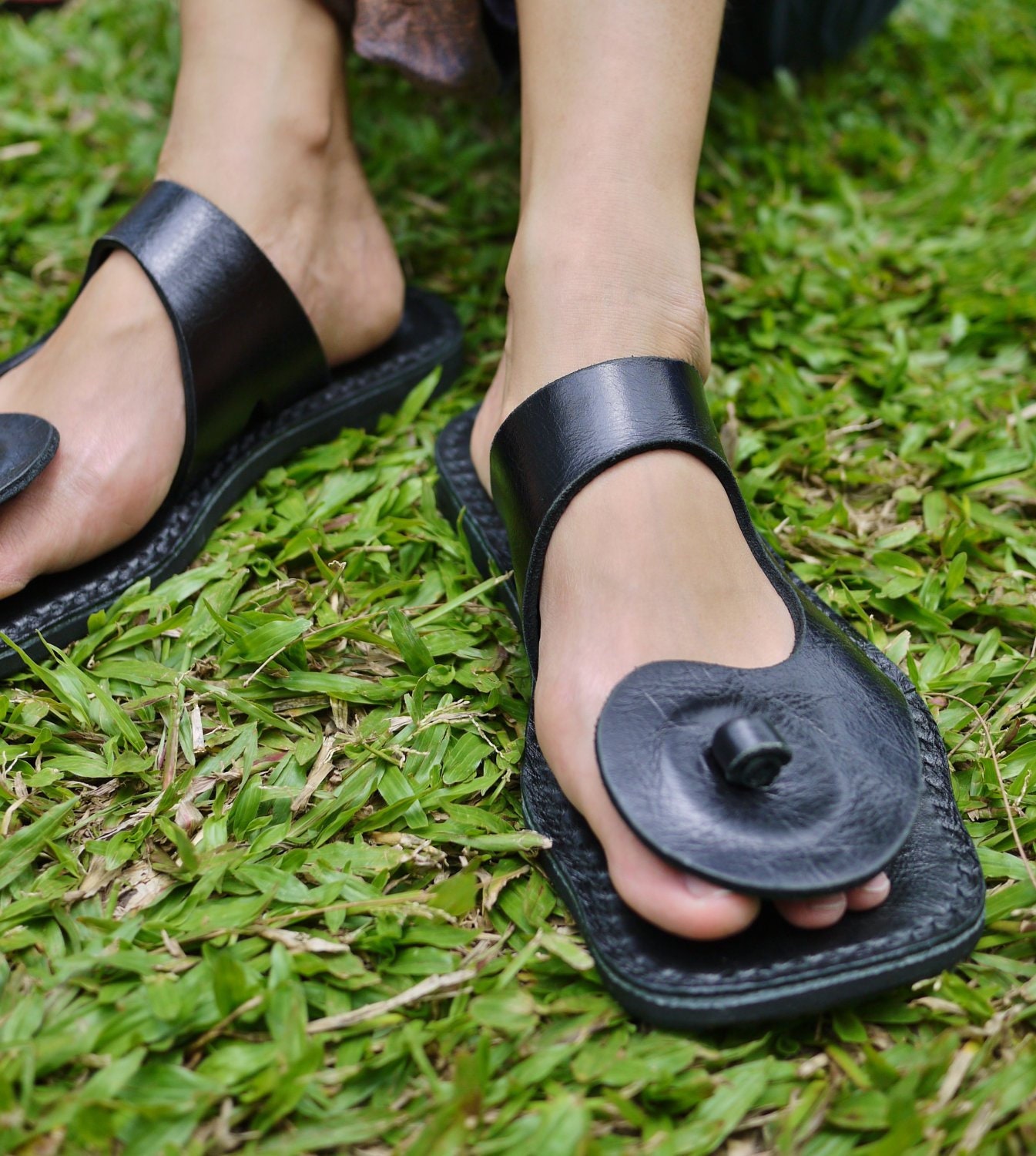Yin Yang Trendy Design Flip-Flops
