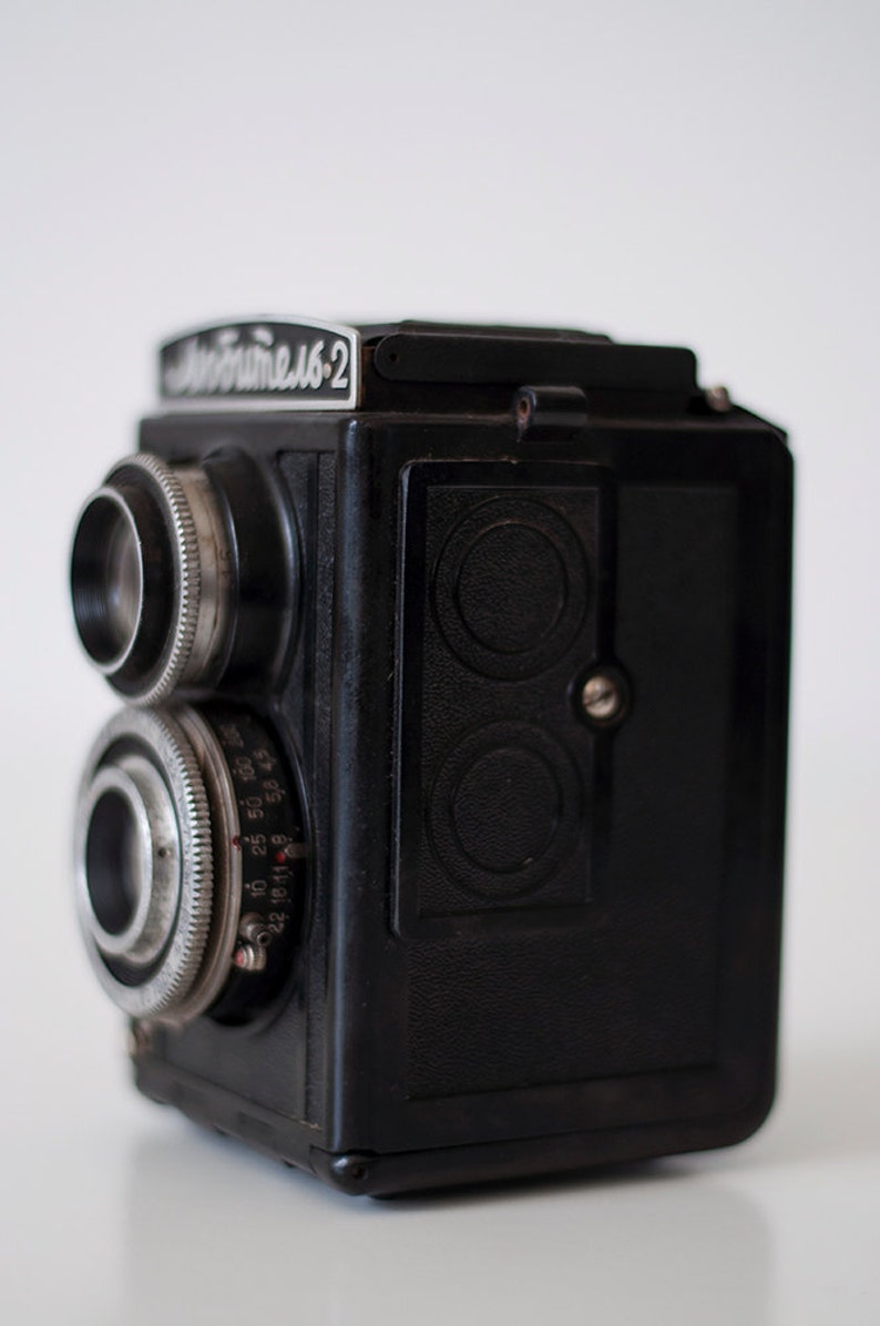 Vintage soviet medium format camera LUBITEL 2 working Etsy