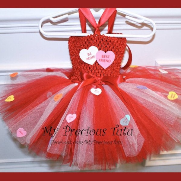 Sparkle Heart Tutu Dress Set main image 1