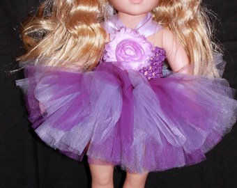 18" Doll Dress by My Precious Tutu