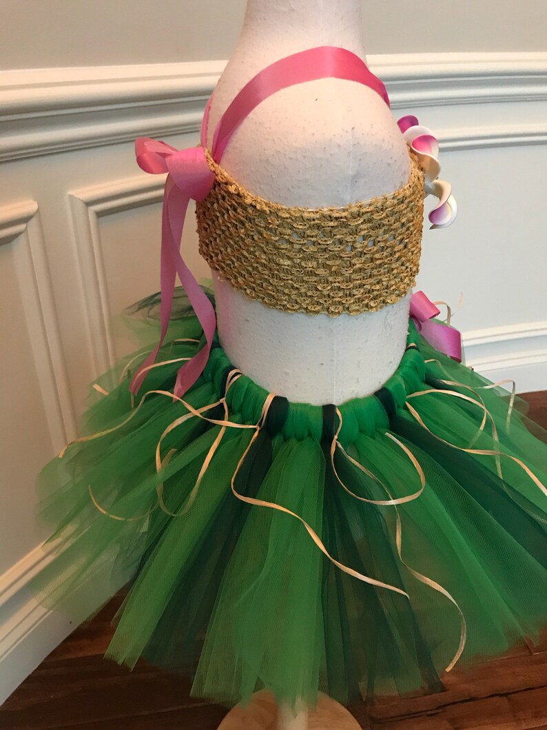 Hawaiian Tutu Dress Hawaiian Luau Tutu Hawaiian Tulle Dress  Etsy