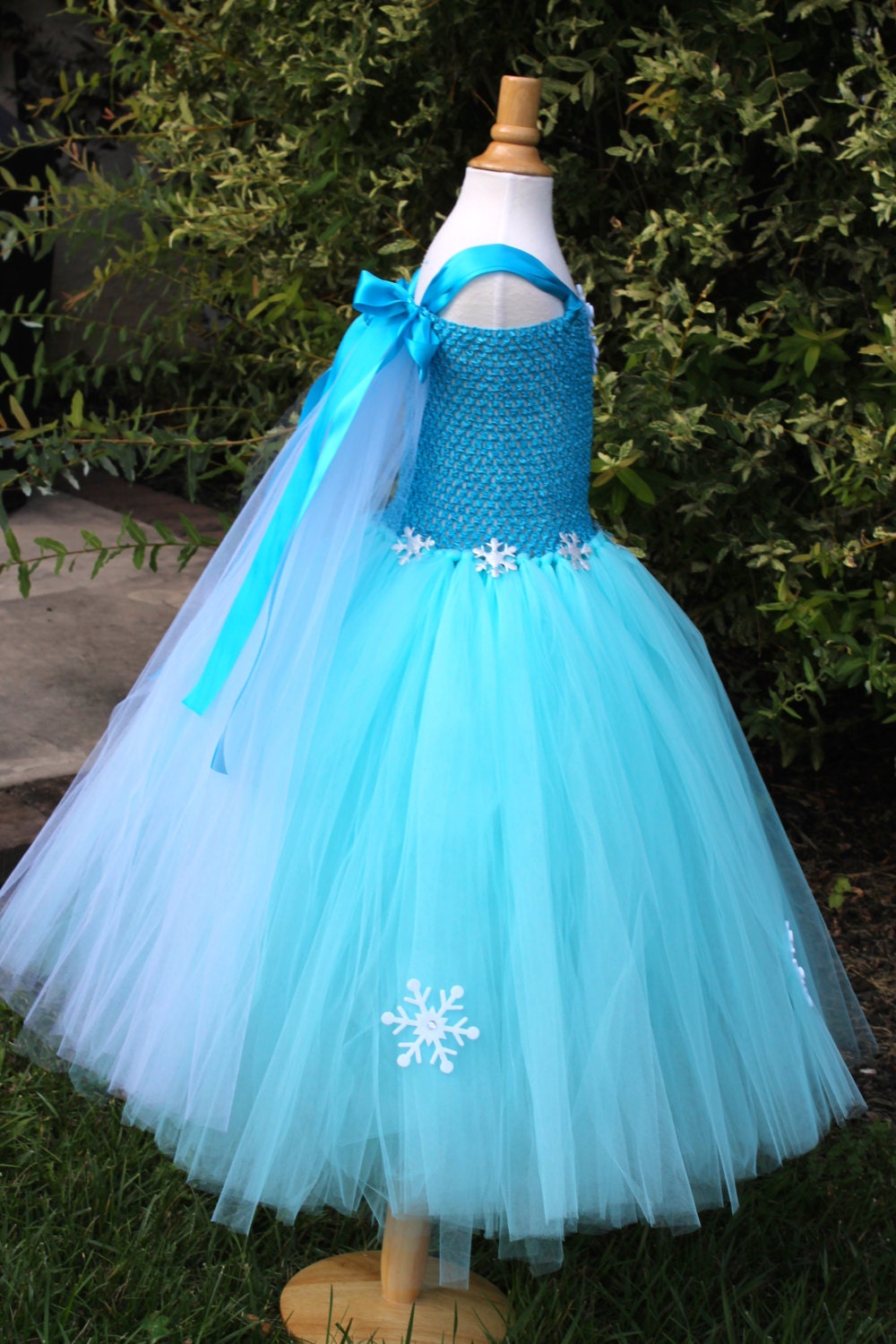 Gelé Elsa Princesse Flocon de Neige Tutu Tulle Robe Enfants Fille Pageant  Anniversaire Fête Bal Bal Robes Robes