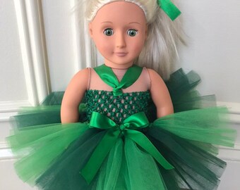 18" Doll Dress by My Precious Tutu