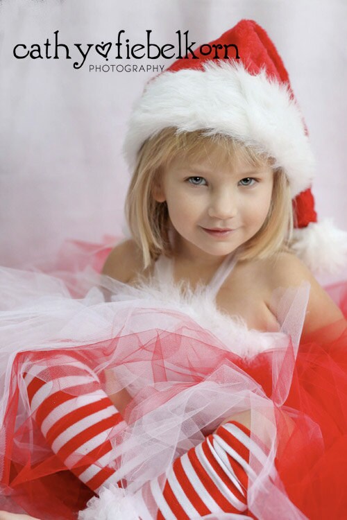 Christmas Santa Dress Tulle Dress Santa Baby Santa Tutu Etsy
