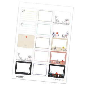 Etiketten Zum Selbst Beschriften 24 Beige Freitext Aufkleber Etsy