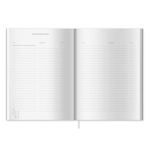 Receptenboek A5 om zelf te schrijven Mijn favoriete recepten DIY-kookboek, cadeau-idee Zwart Wit Roze Ontwerp FSC-papier, zachte kaft afbeelding 4