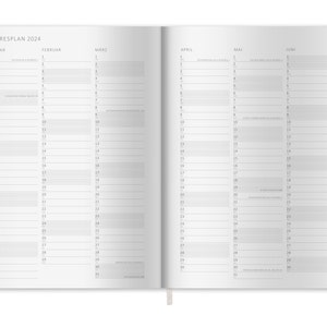 A5 Terminkalender 2024 365 gute Tage Tagesplaner und Notizbuch für mehr Achtsamkeit Softcover Taschenkalender & Terminplaner Creme Bild 9
