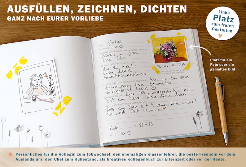 Abschiedsgeschenk zur Rente, Pension und Jobwechsel