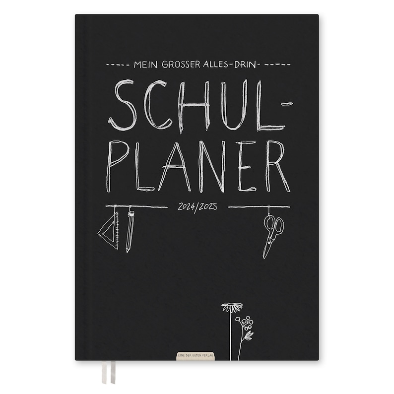 Lerarenkalender 2024 2025 A4 lerarenplanner Schoolplanner voor schooljaar 2024/25 Lesvoorbereiding & planning 21 x 30 cm, zwart en wit afbeelding 1