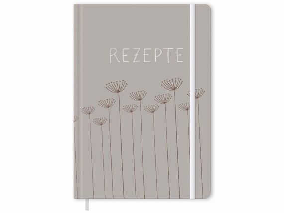 Recipe Book A5 For Self Writing Recipes Diy Cookbook With Etsy Ireland
