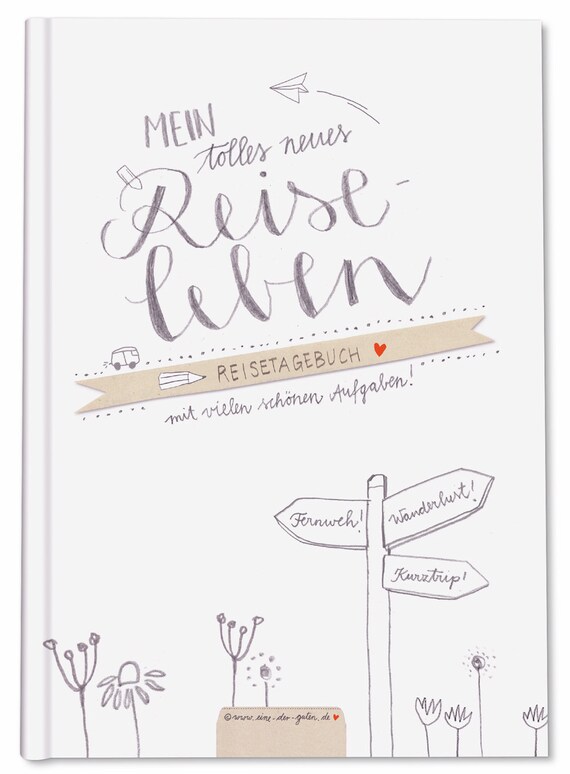 Reisetagebuch Mit Aufgaben Mein Tolles Neues Reiseleben Etsy