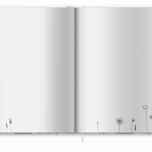 Tagebuch A5 ein Momentesammler Eintragbuch für die schönsten Augenblicke, Erinnerungen, Erlebnisse, Anekdoten Hardcover weiß beige Bild 10