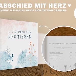 Abschiedsbuch für Kollegen zum Abschied