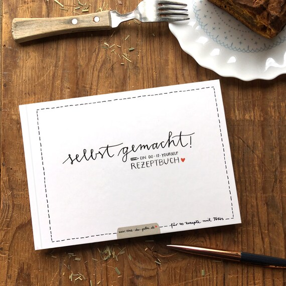Recipe Book For Self Writing Blank Diy Cookbook For 40 Etsy