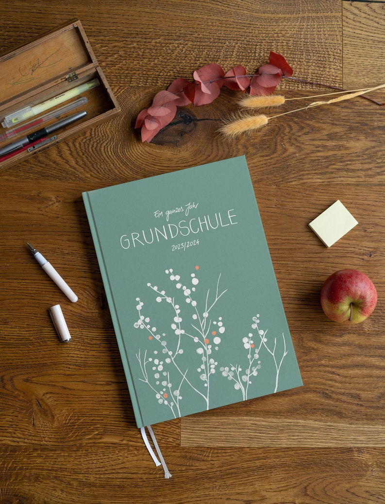 Teachers Calendar 2023 2024 A4 Elementary School Planner for Etsy Denmark