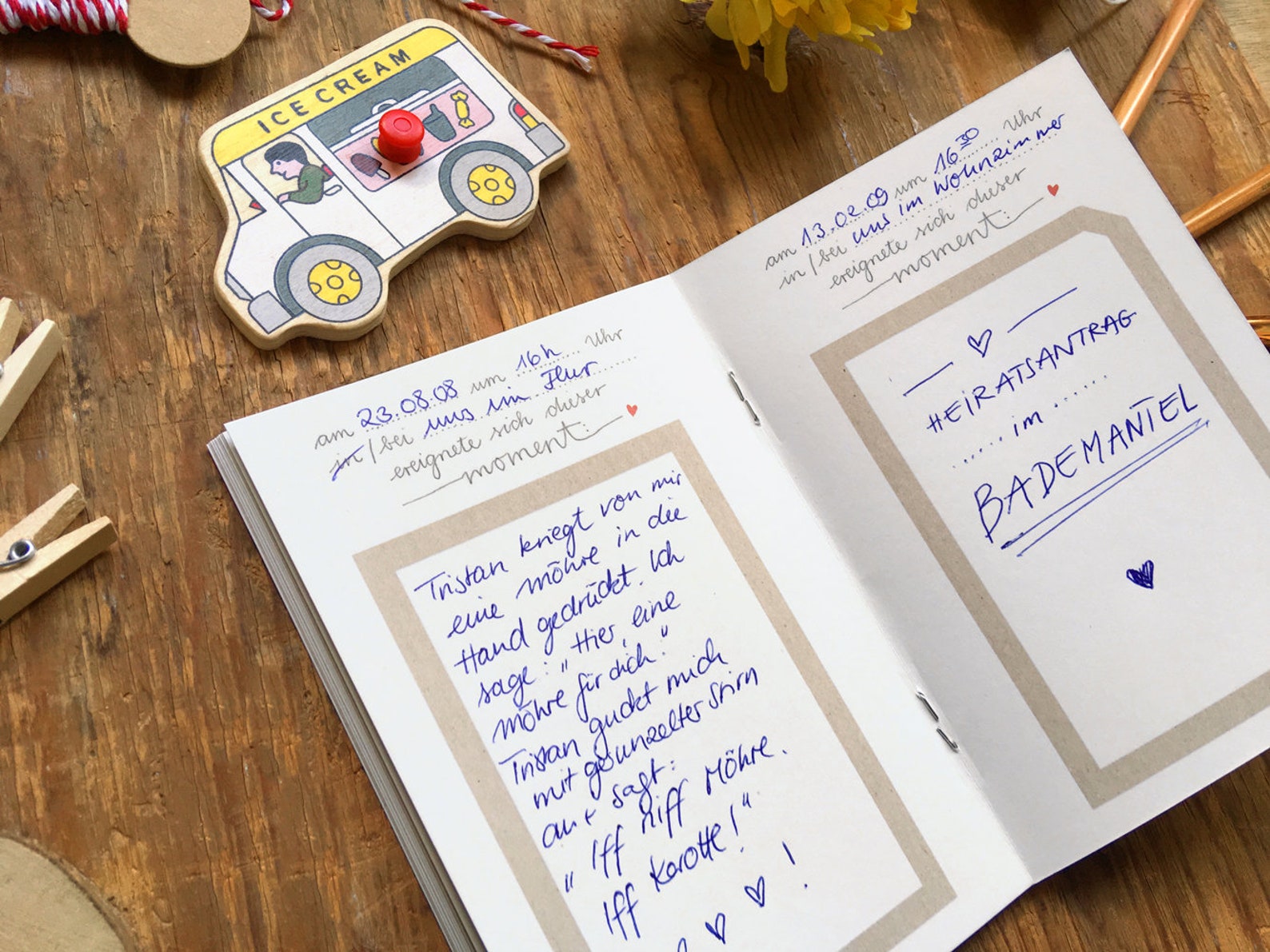 Tagebuch A6 Das kleine Buch der großen Momente Eintragbuch Etsy