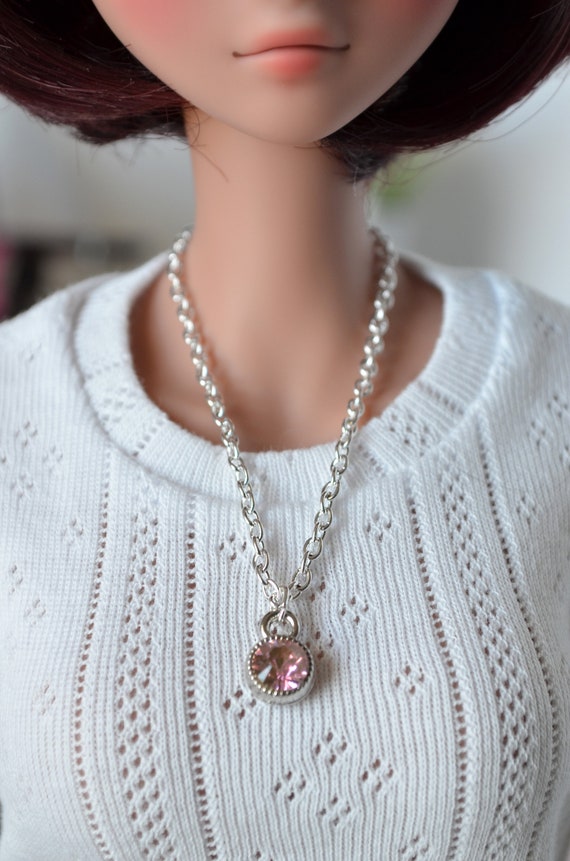 Doll & Model Making Pink SmartDoll 1/3 BJD Necklace Red Galaxy Choose