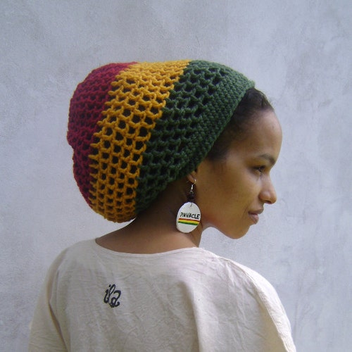 ILA Rasta Dread Nett Crochet Tam 