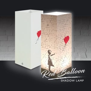 Red Balloon Shadow Lamp