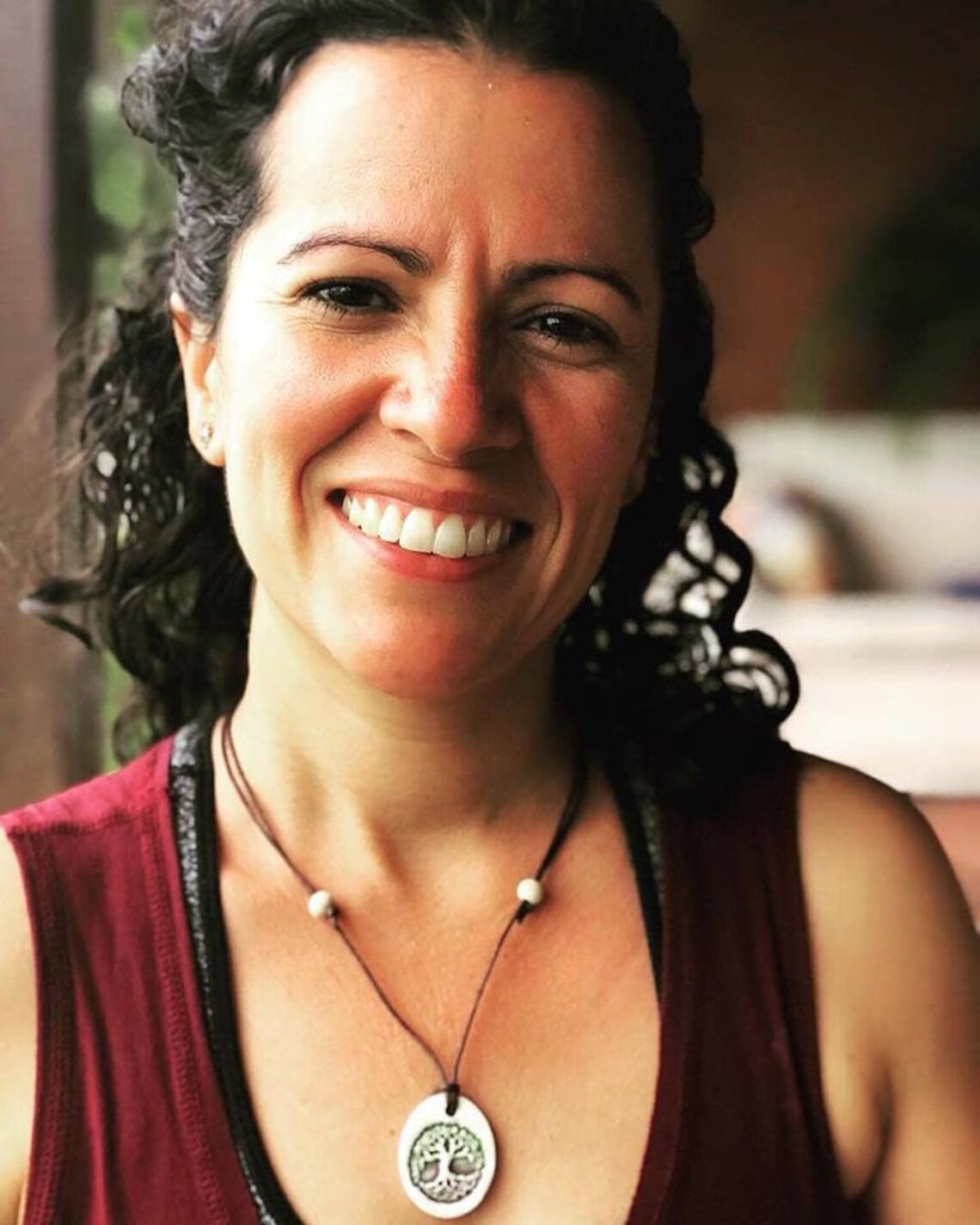 Green Botanical Kiln Fired Clay Essential Oil Diffuser Pendant Etsy