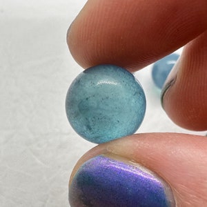 Mini High Quality Aquamarine Spheres