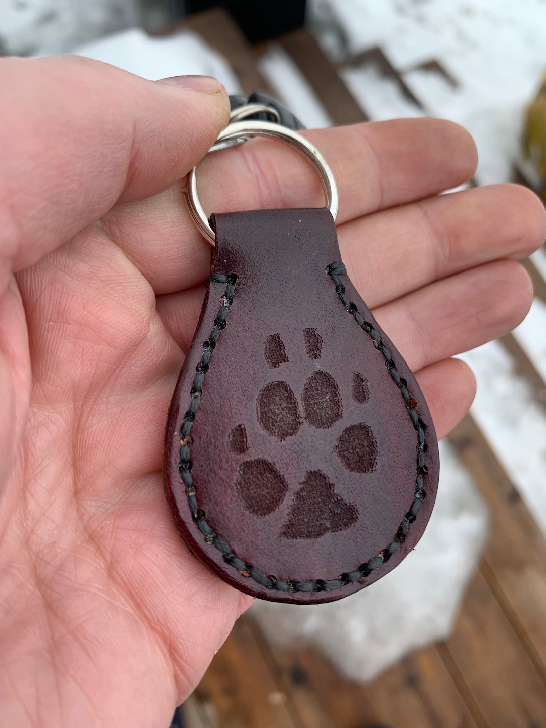 leather-paw-print-keychain-etsy