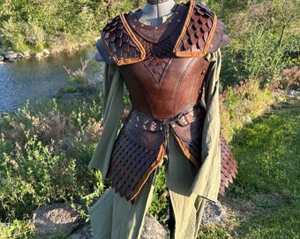 Dragon Queen Women's Leather Armor