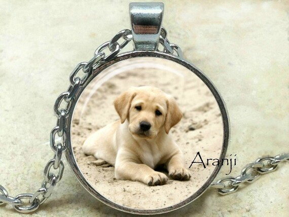 Golden Retriever Pendant, Golden Retriever Necklace, Puppy Pendant