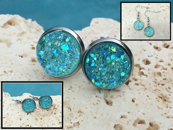 Etsy cheap druzy earrings
