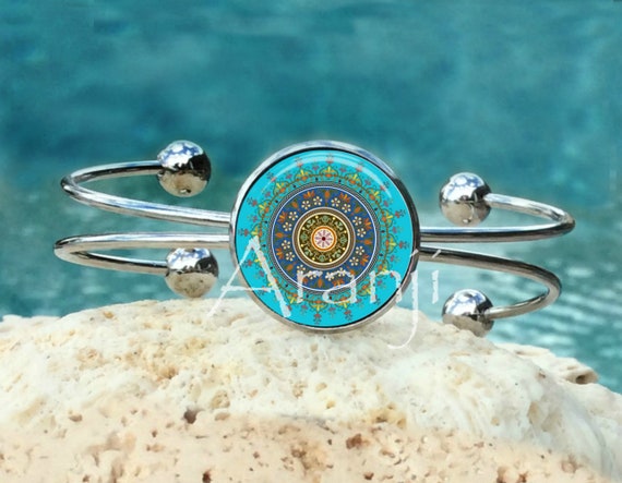 Classic Kaleidoscope Crystal Bead Bracelet - Maui Kitten Beachwear