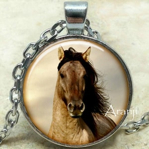 Horse pendant, horse necklace, horse jewelry Pendant #AN201P