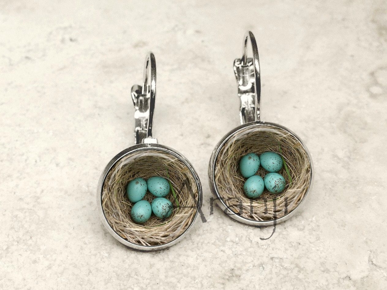 Birds nest best sale earrings