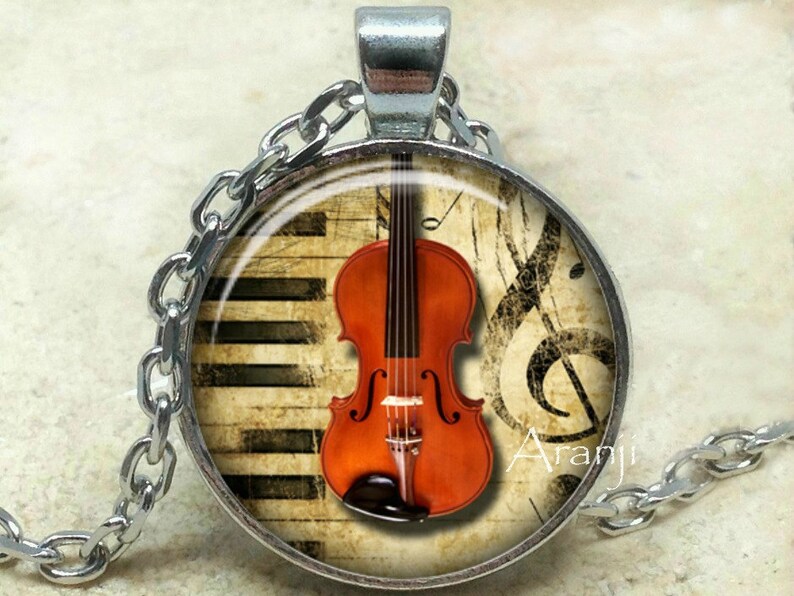 Viola Necklace Viola Pendant Viola Jewelry Music Pendant Etsy