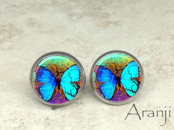 Etsy butterfly deals earrings