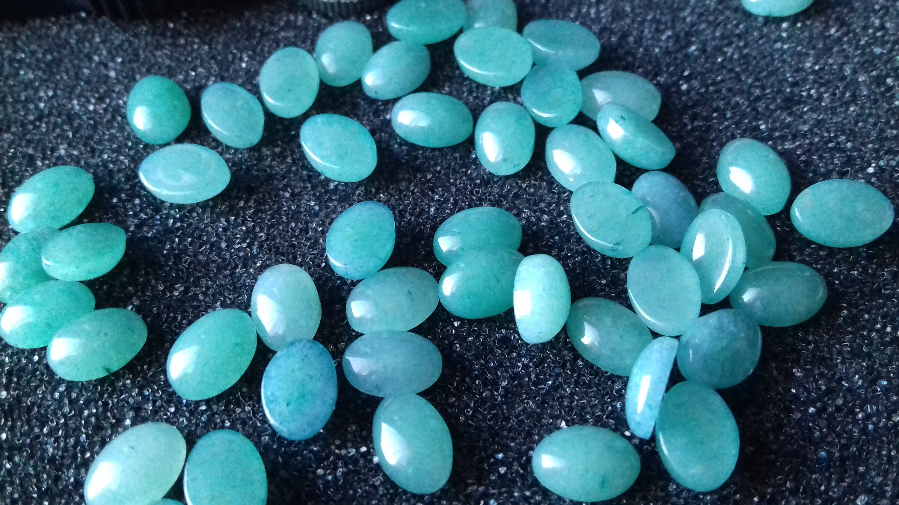 AVENTURINE Cabochon 7x5mm Natural Green Aventurine Etsy