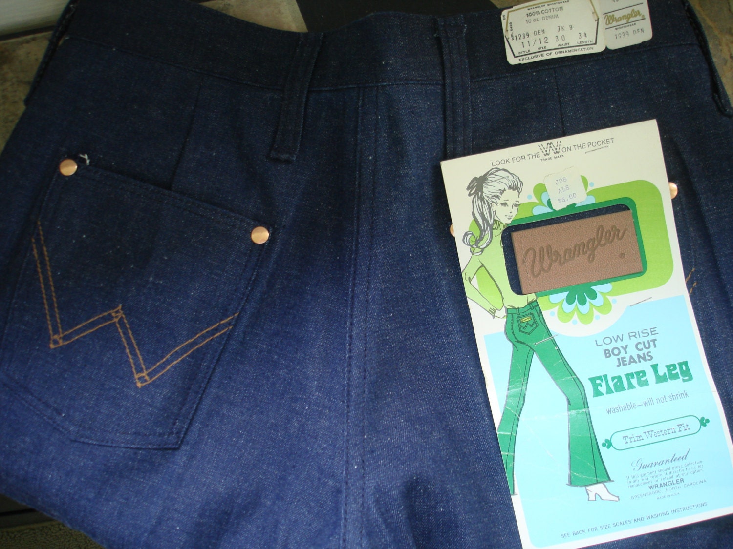Vintage 1960 S Womens Jeans Wrangler 