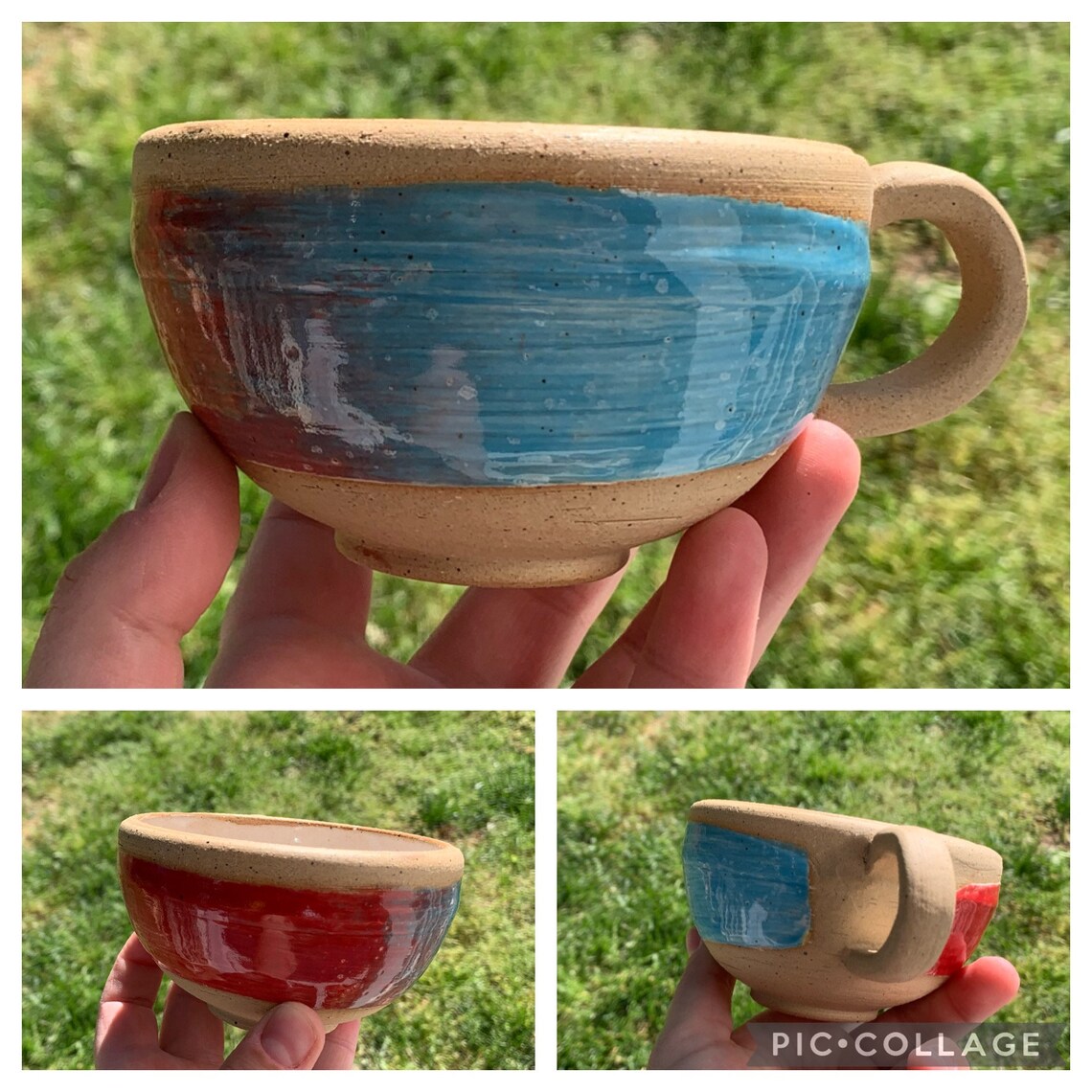 Ombré handmade ceramic mugs Etsy