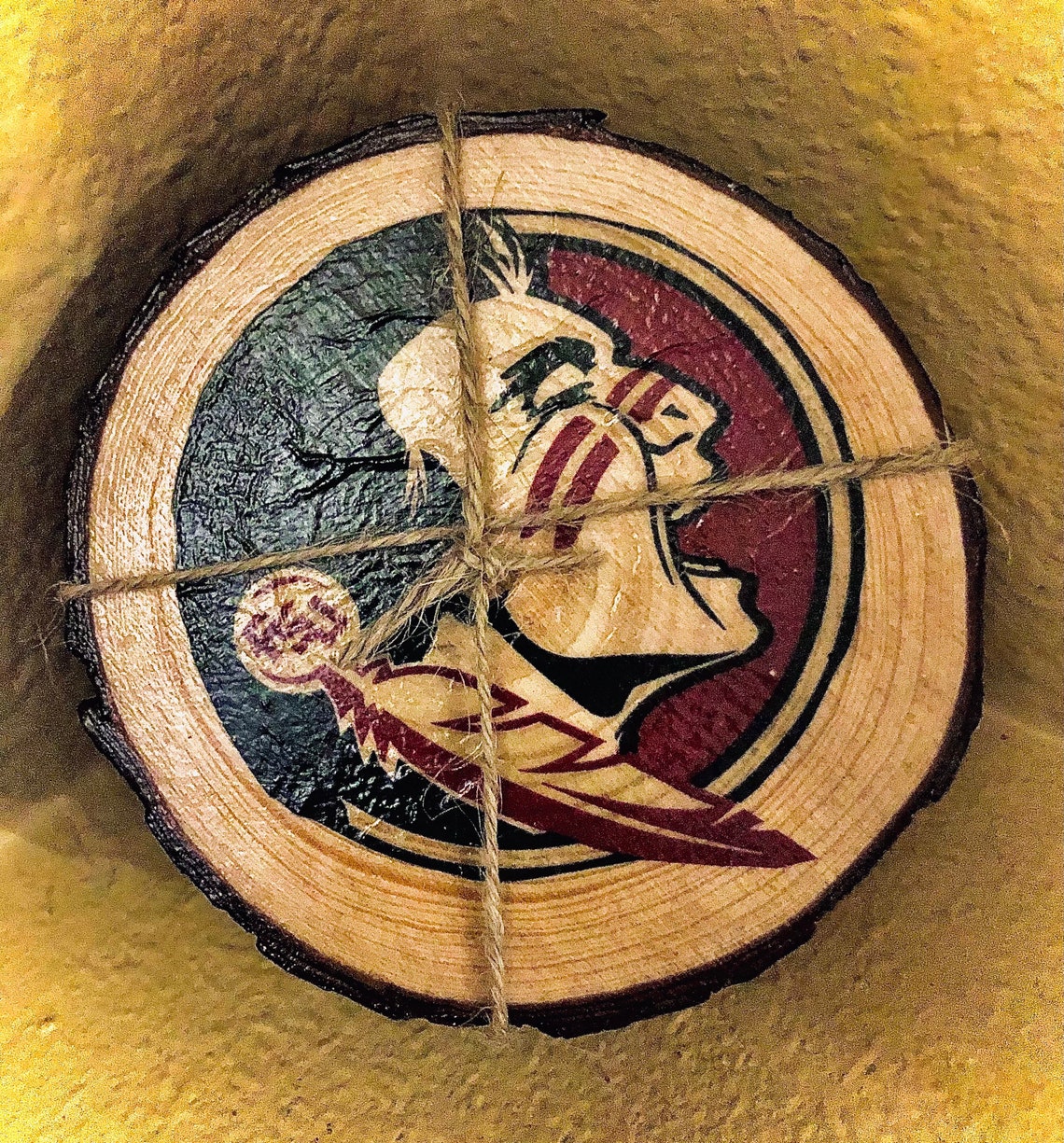 Estado de Florida Conjunto de posavasos hechos a mano de 4 | Etsy