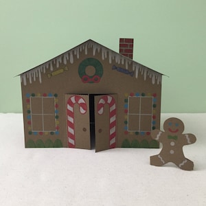 Gingerbread House Printable Papercraft